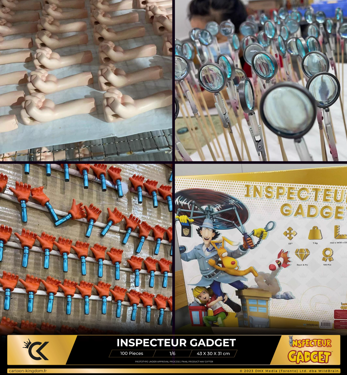 【Pre-sale】1/6 Scale Gadget & Penny-Inspector Gadget-Cartoon Kingdom Studio