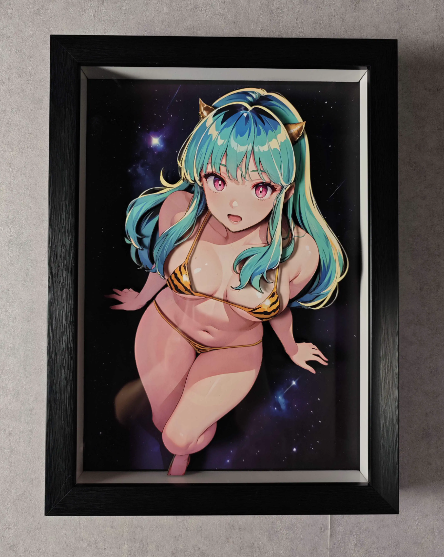 【In stock】DSMG-053 Decorative Painting of Lamu-Urusei Yatsura-Dorobou Neko Studio