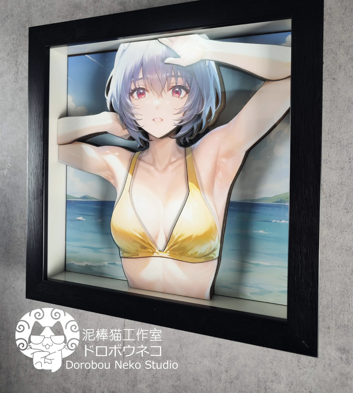 【In stock】DSSQ-002 Decorative Painting of Ayanami Rei-EVA-Dorobou Neko Studio
