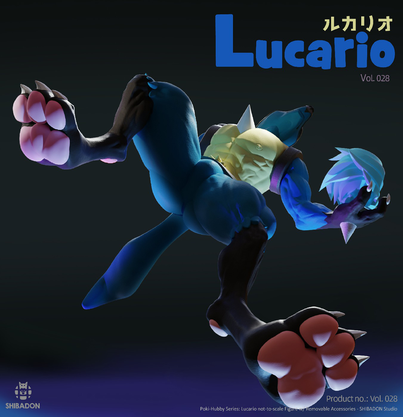 【Sold out】Lucario-Pokemon-Shibadon Studio