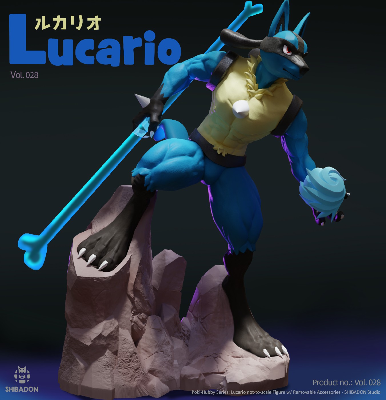 【Sold out】Lucario-Pokemon-Shibadon Studio