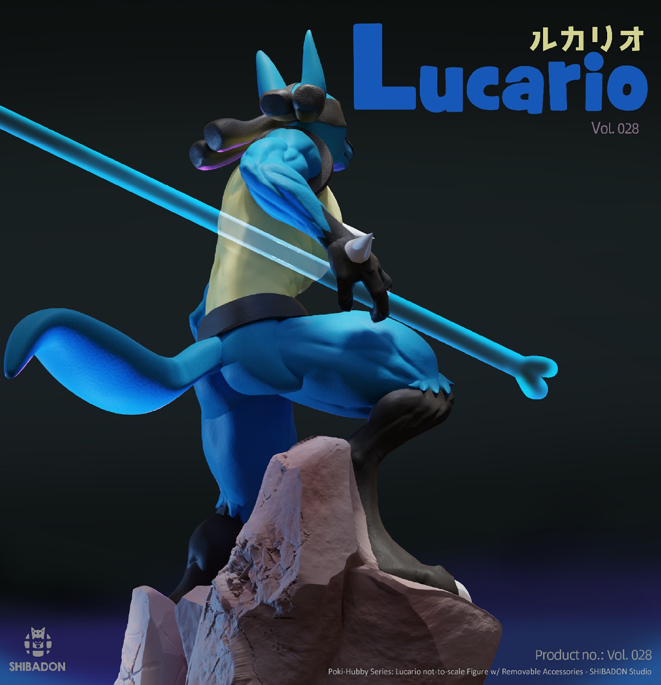 【Sold out】Lucario-Pokemon-Shibadon Studio