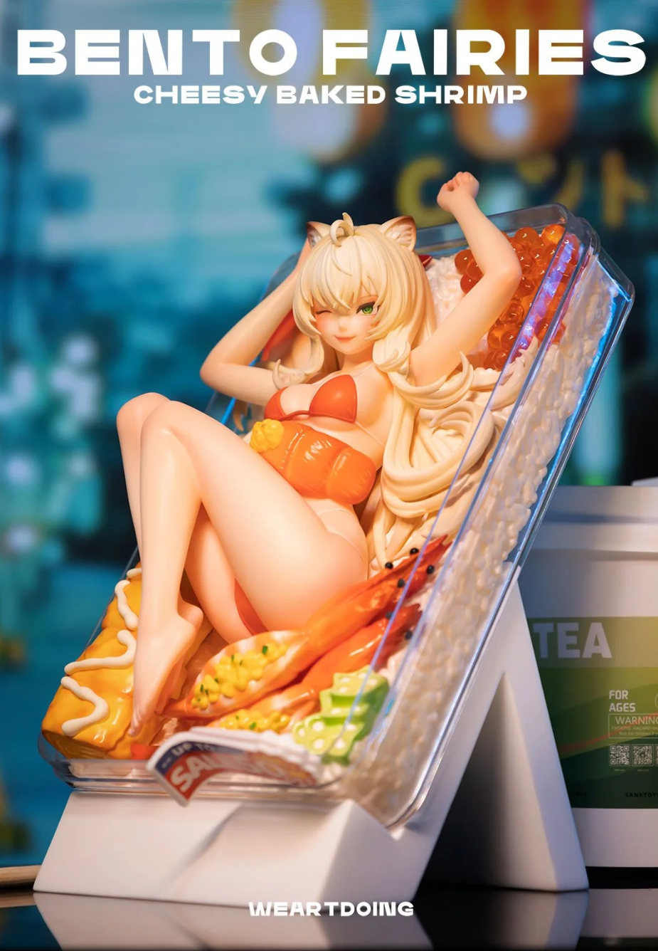 【Pre-sale】Bento Fairies Cheesy Baked Shrimp & Chicken Cutlet-Original Design-WeArtDoing