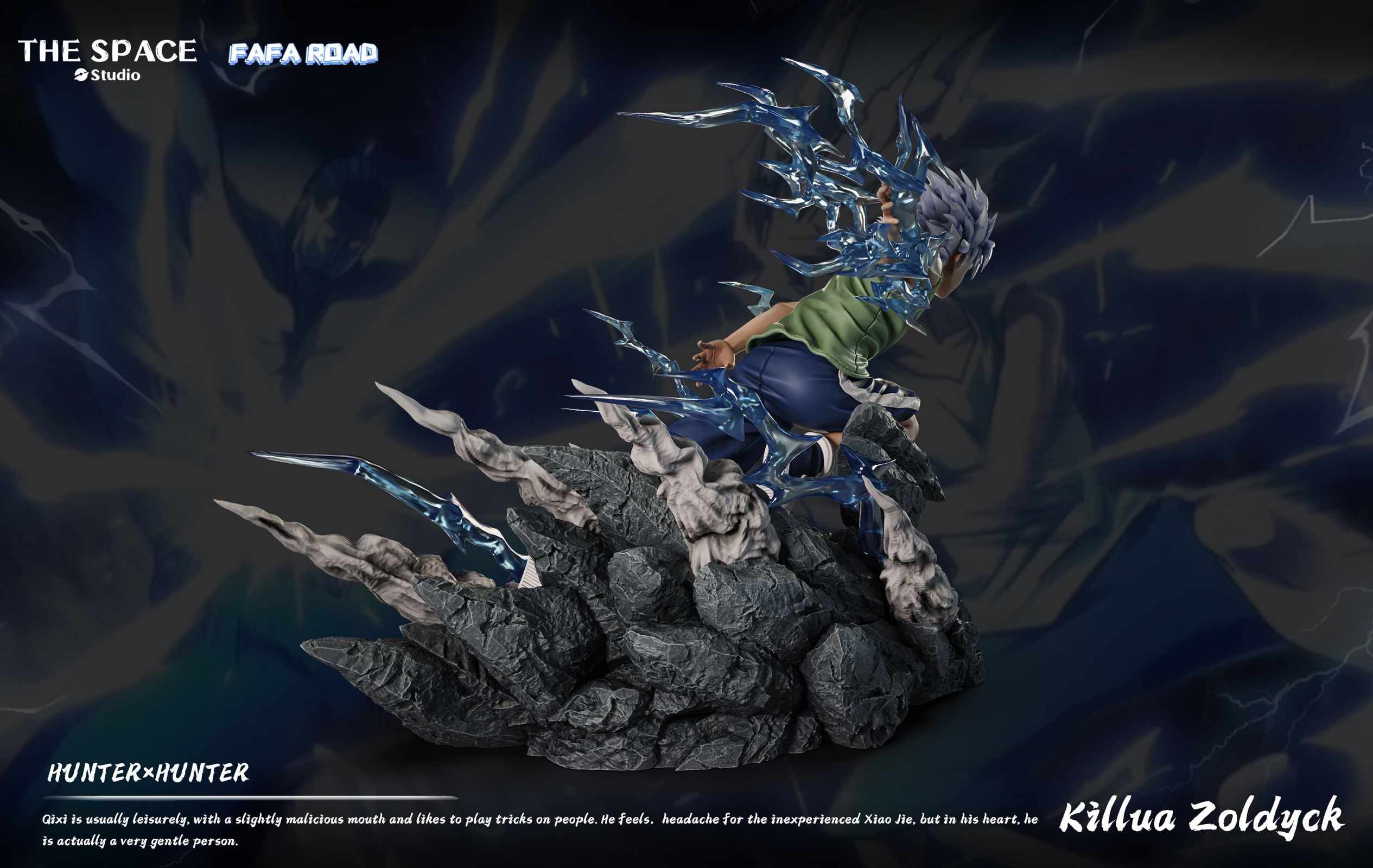 【Pre-sale】1/6 Scale Sprinting Mode Ver. Killua Zoldyck-HUNTER X HUNTER-The Space Studio