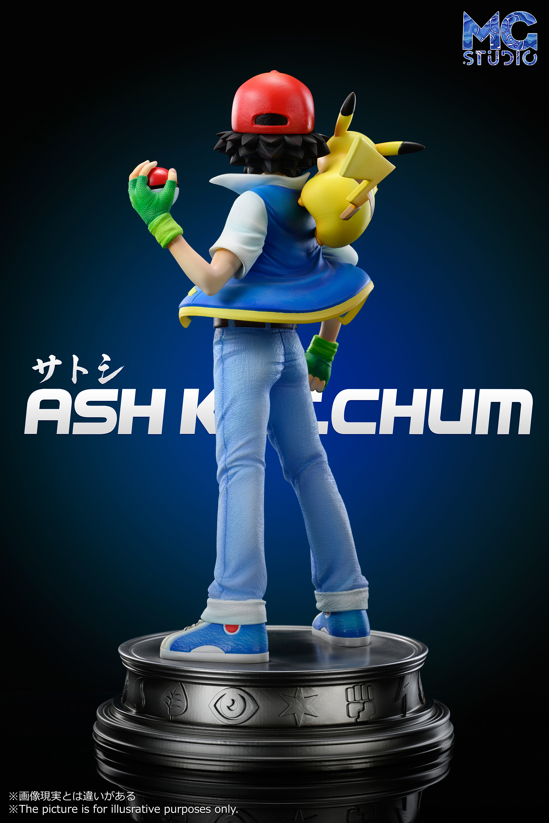 【Pre-sale】1/4, 1/8 & 1/20 Scaleworld Ash Ketchum-Pokemon-MG Studio