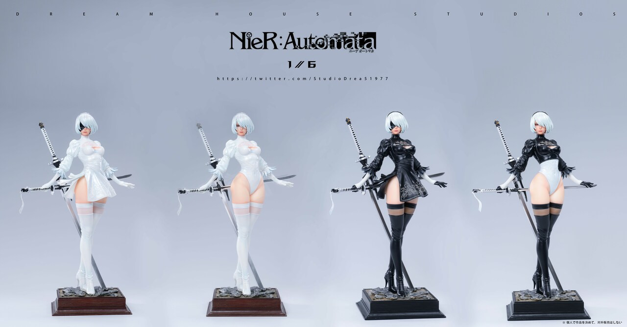 【Sold out】1/4 Scale Yorha No. 2 Type B (2B)-NieR:Automata-DreamHouse Studio