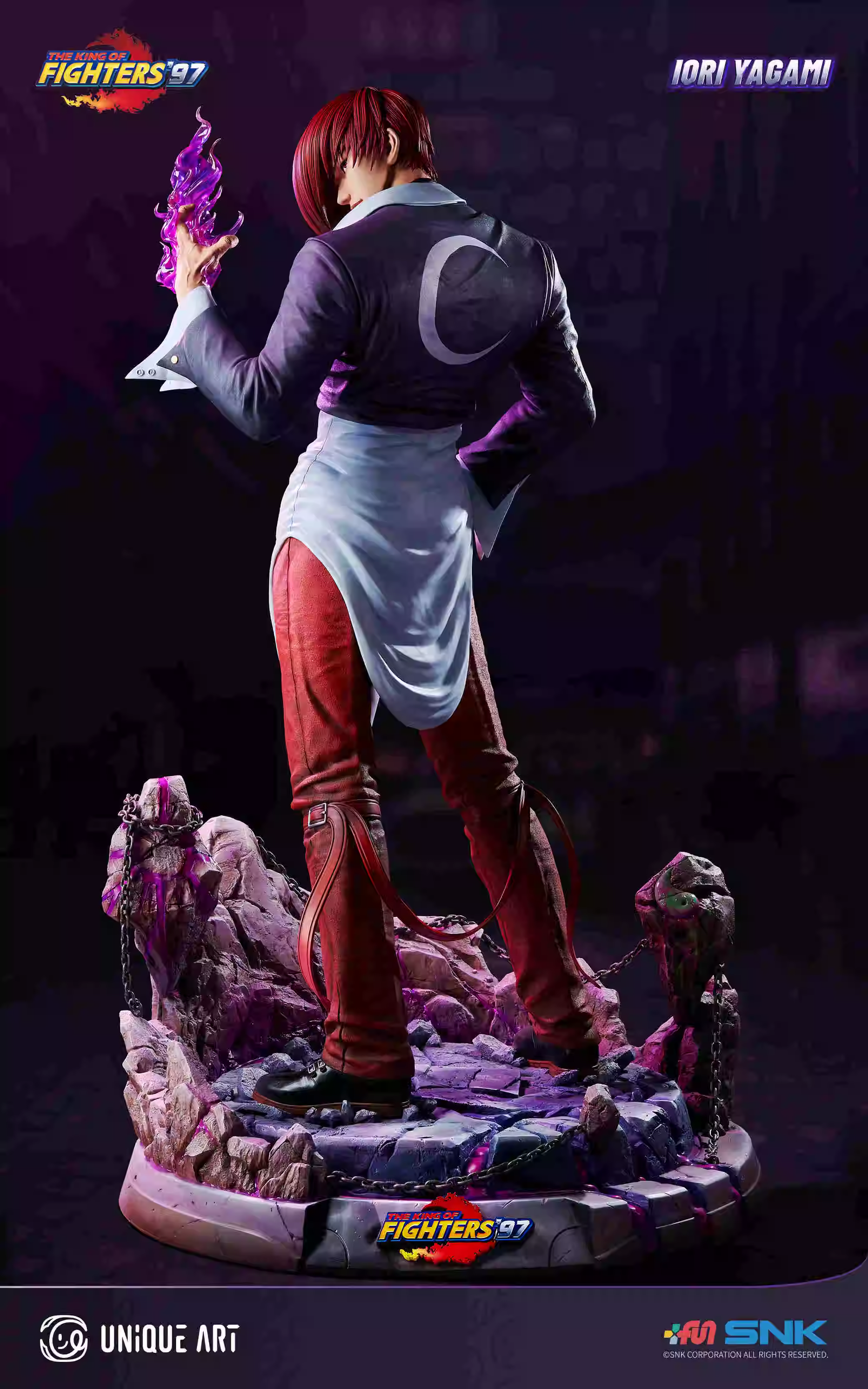 【Pre-sale】1/1 Scale Iori Yagami-The King of Fighters-UNiQUE ART Studio