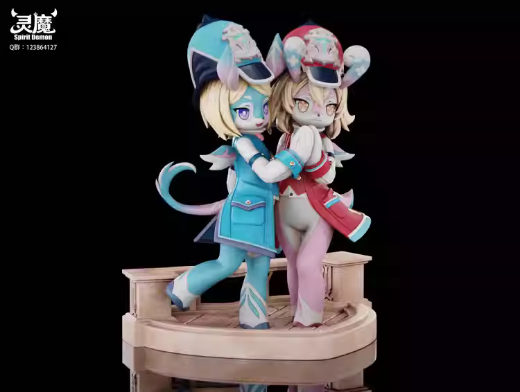 【Sold out】Elphane & Aeval-Genshin Impact-Spirit Demon Studio