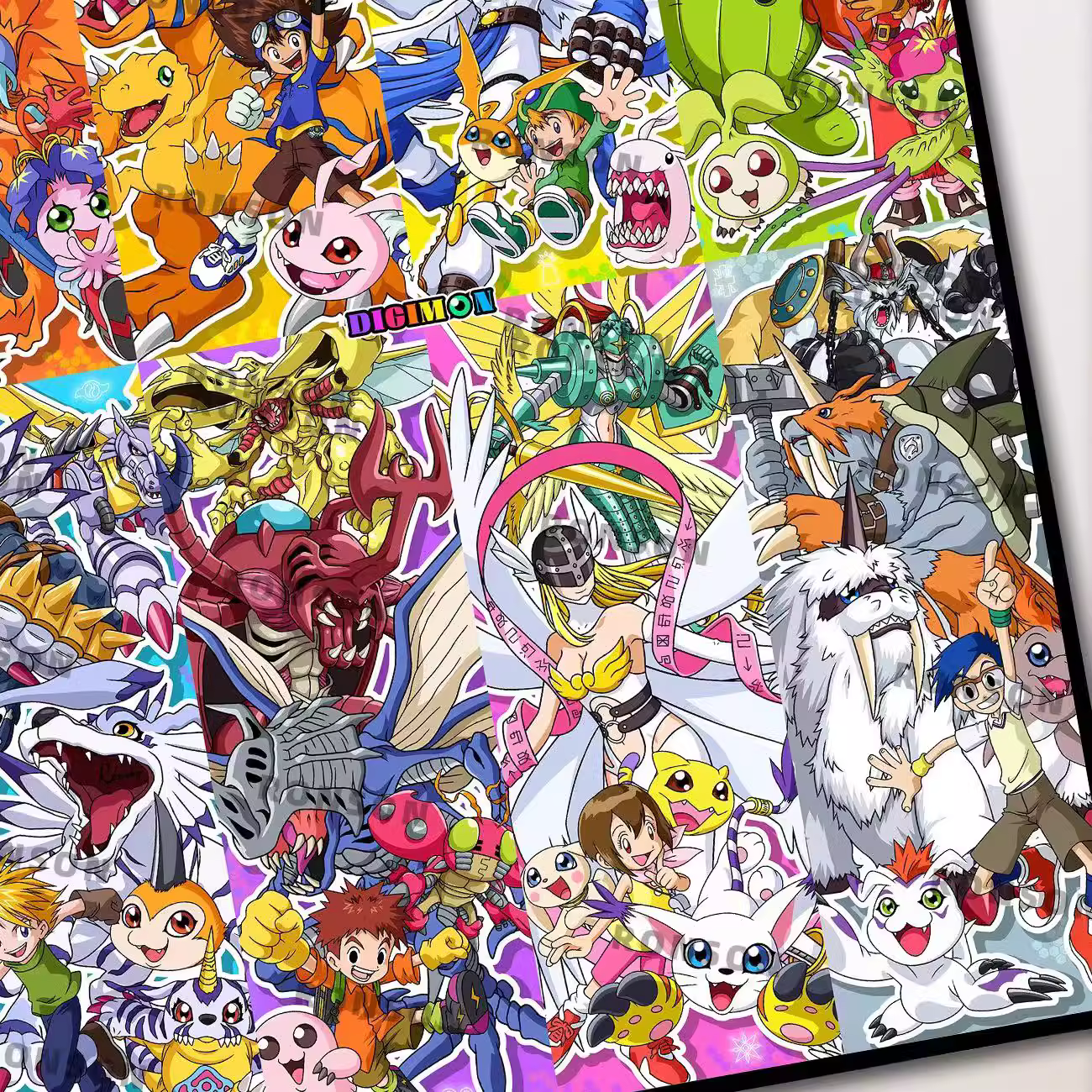 【Pre-sale】Decorative Painting of 25th Anniversary of Digimon-Mystical Art Studio