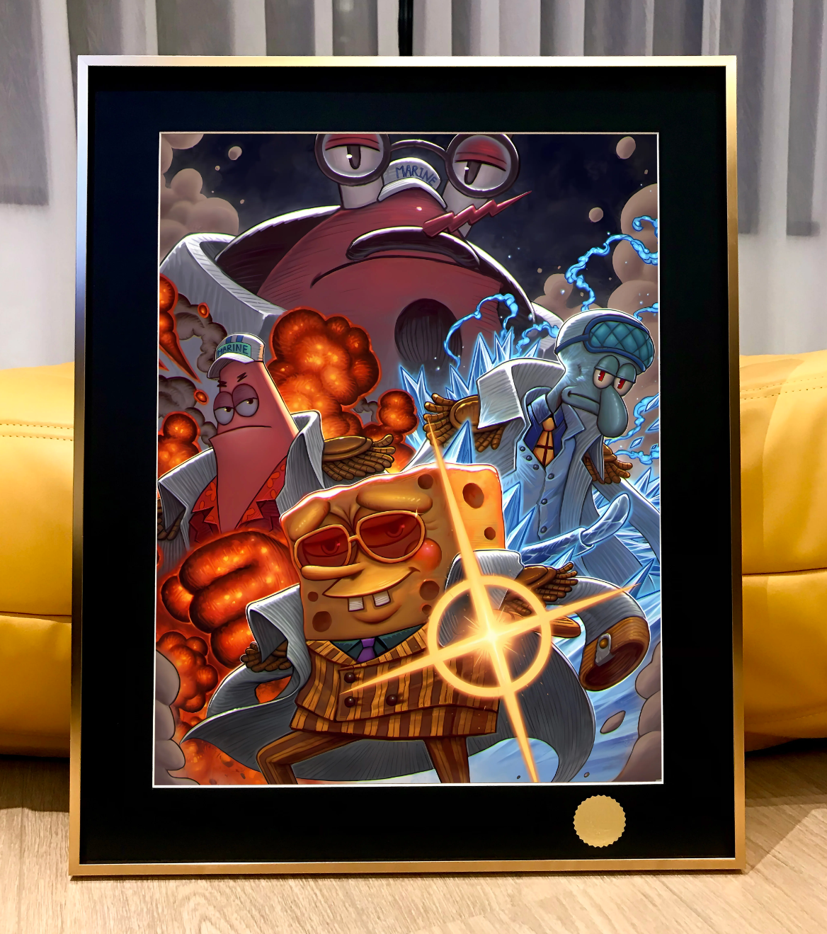 【Pre-sale】Decorative Painting of SpongeBob SquarePants Cosplay-XingKong Studio