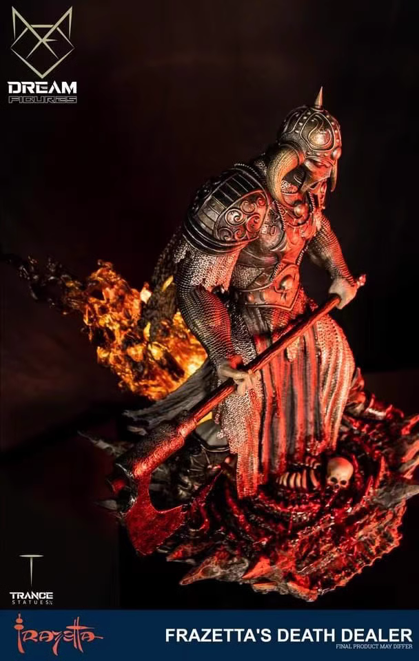 【Pre-sale】1/4 Scale Frank Frazetta-Death-Dealer-Dream Figures