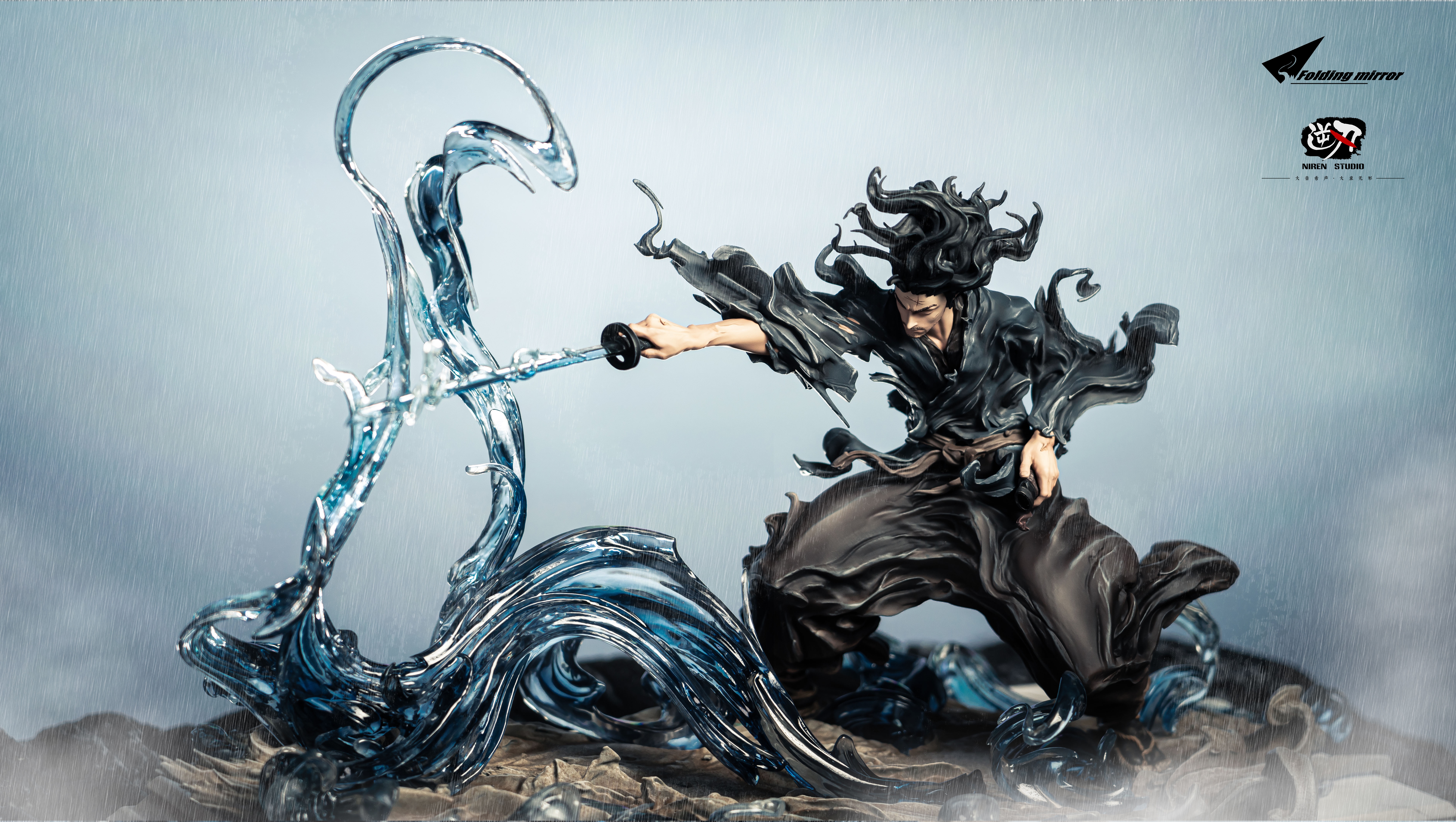 【Sold out】Miyamoto Musashi-Vagabond-Folding mirror & Niren studio