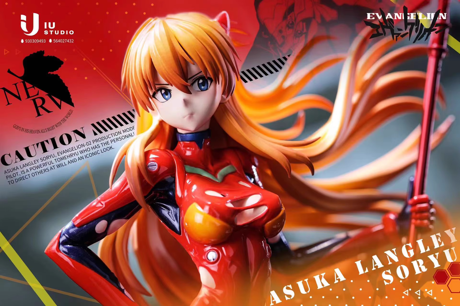 【Pre-sale】1/6 Scale Asuka Langley Soryu-EVA-IU Studio