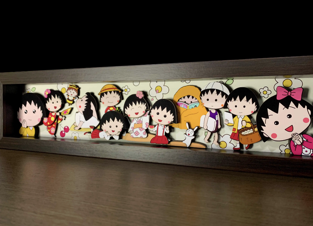 【In stock】Decorative Painting of Chibi Maruko-chan-MOMO Studio