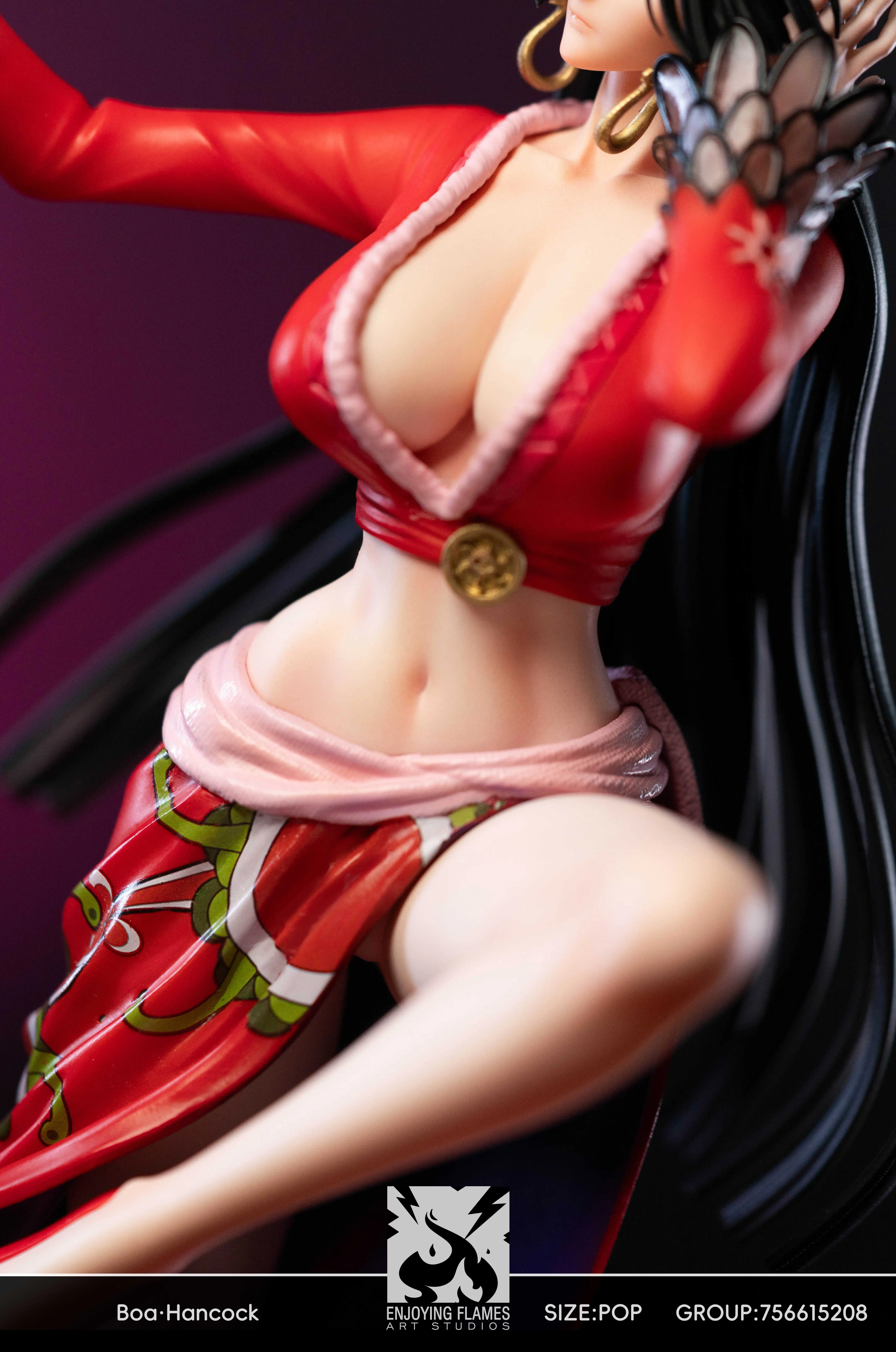【Sold out】POP Scale Boa Hancock-Enjoying Flames studio