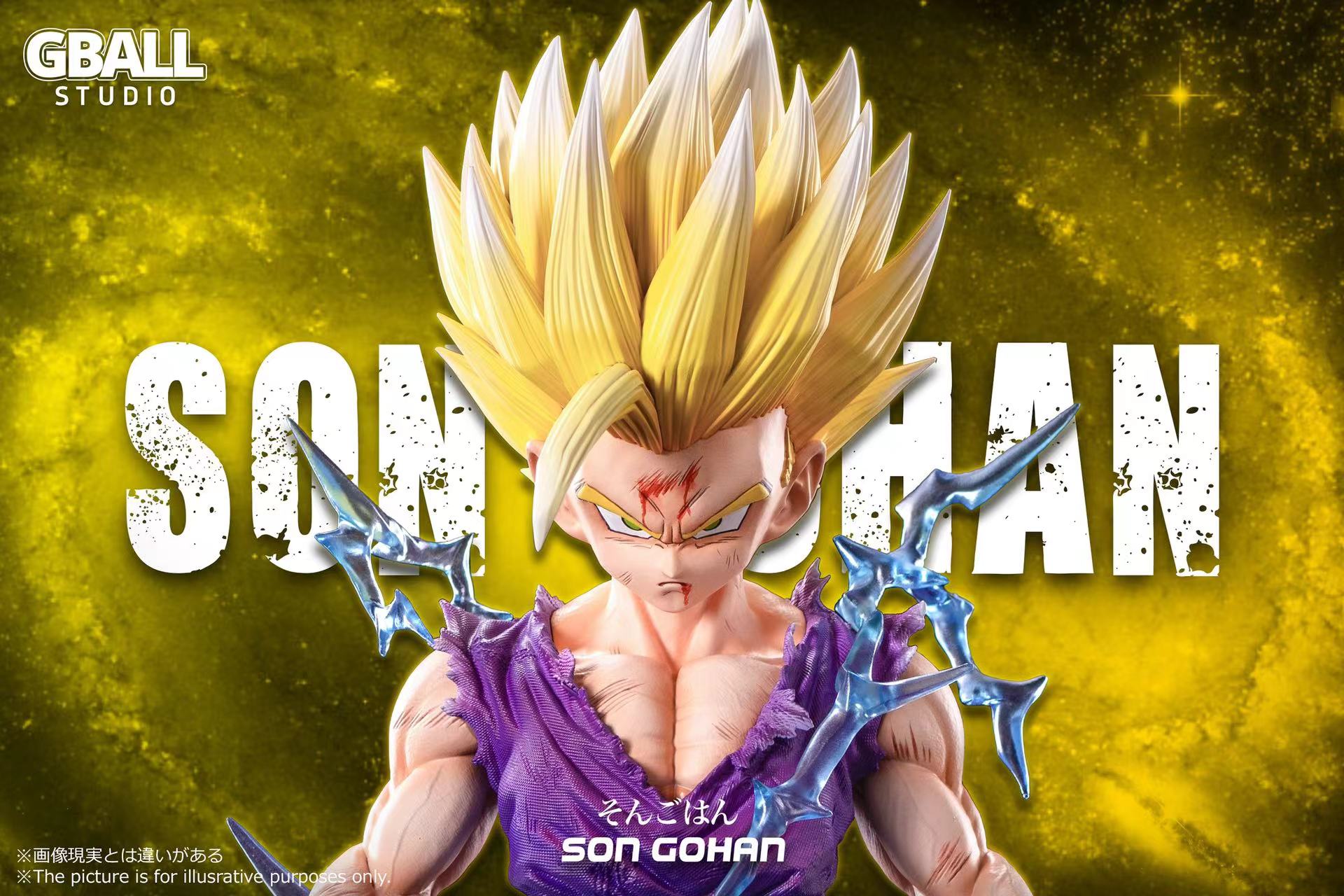 【Pre-sale closed】1/6 & 1/4 Scale Son Gohan-GBALL Studio