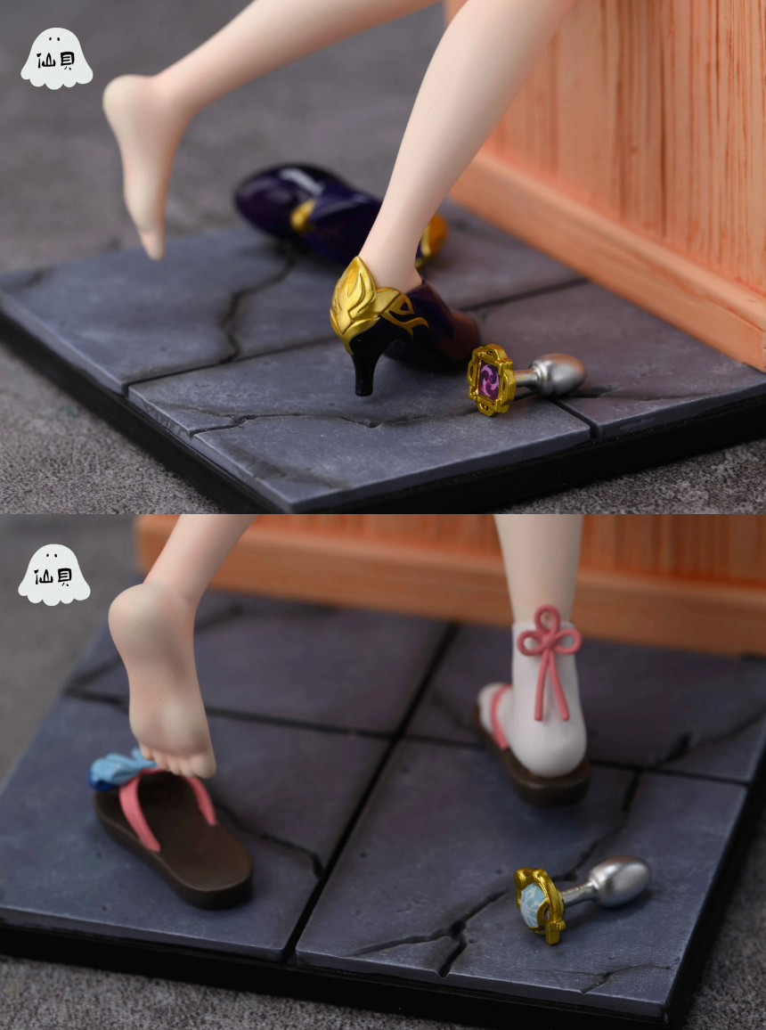 【Pre-sale】1/6 Scale Ass of Kamisato Ayaka & Keqing-Genshin Impact-XianBei Studio