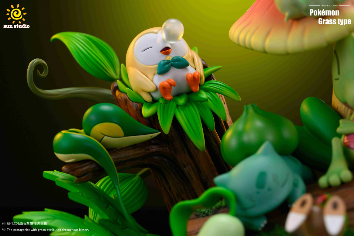 【Pre-sale】Bulbasaur & Chikorita-Pokemon-SUN Studio