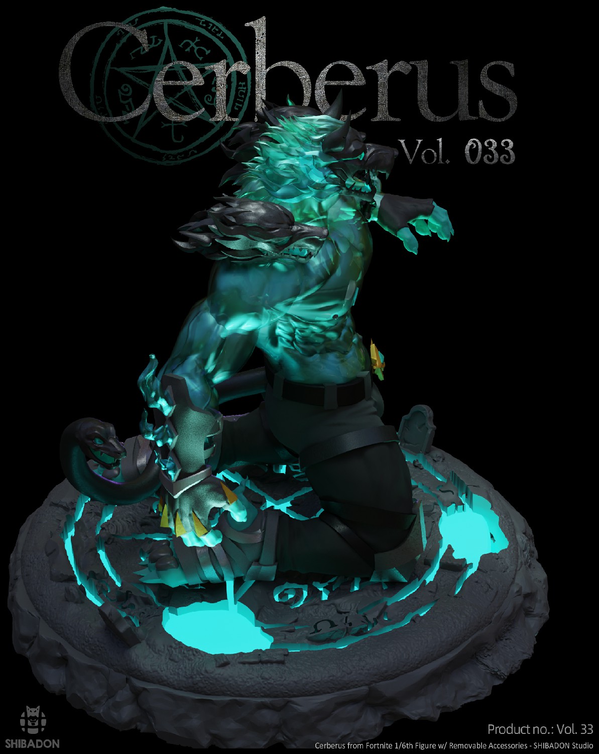 【Sold out】1/6 Scale Cerberus-Other Series-Shibadon Studio