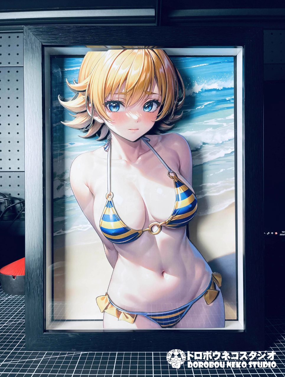 【In stock】DSMG-063 Decorative Painting of Swimming Suit Igawa Sakura-Action Taimanin-Dorobou Neko Studio