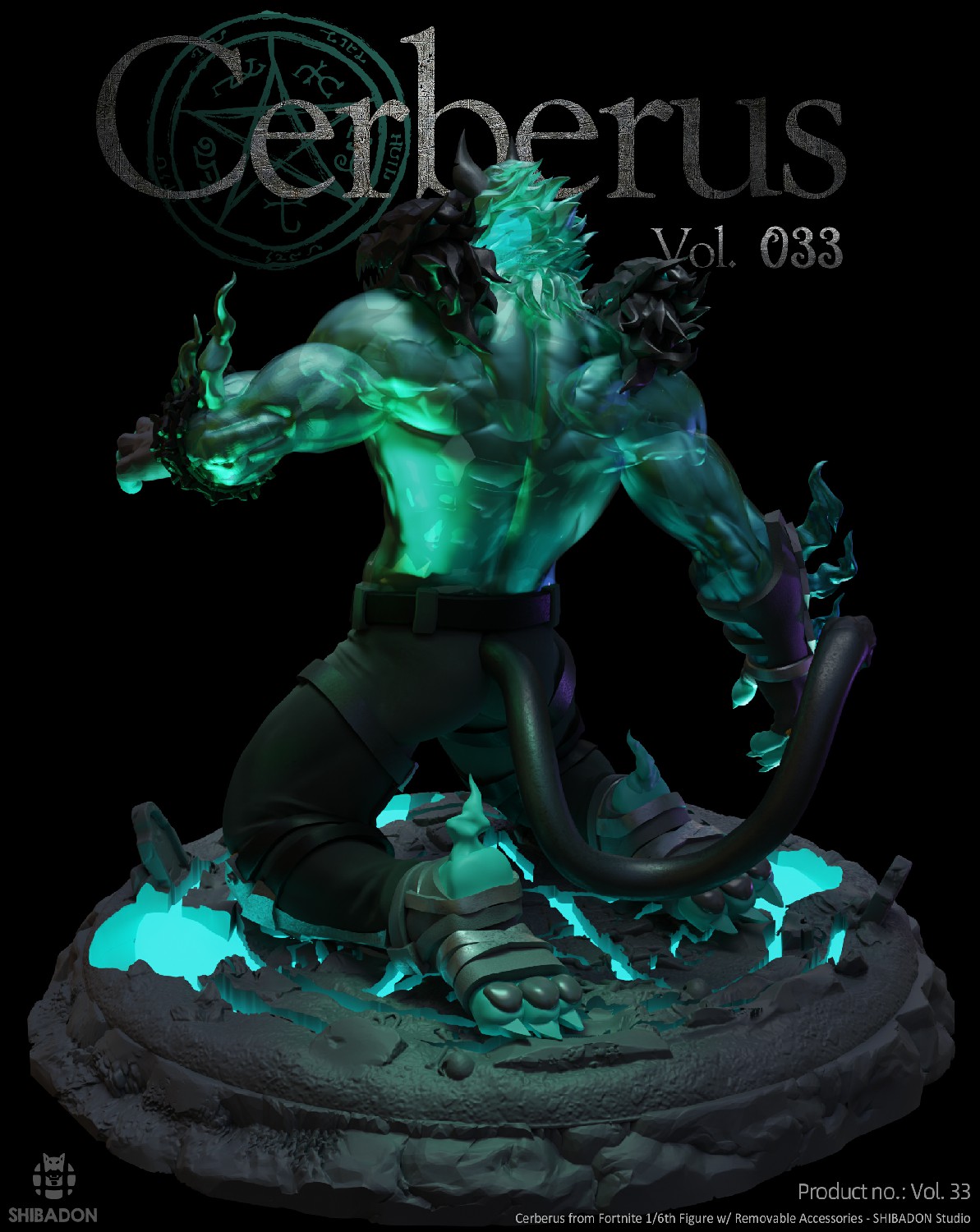 【Sold out】1/6 Scale Cerberus-Other Series-Shibadon Studio