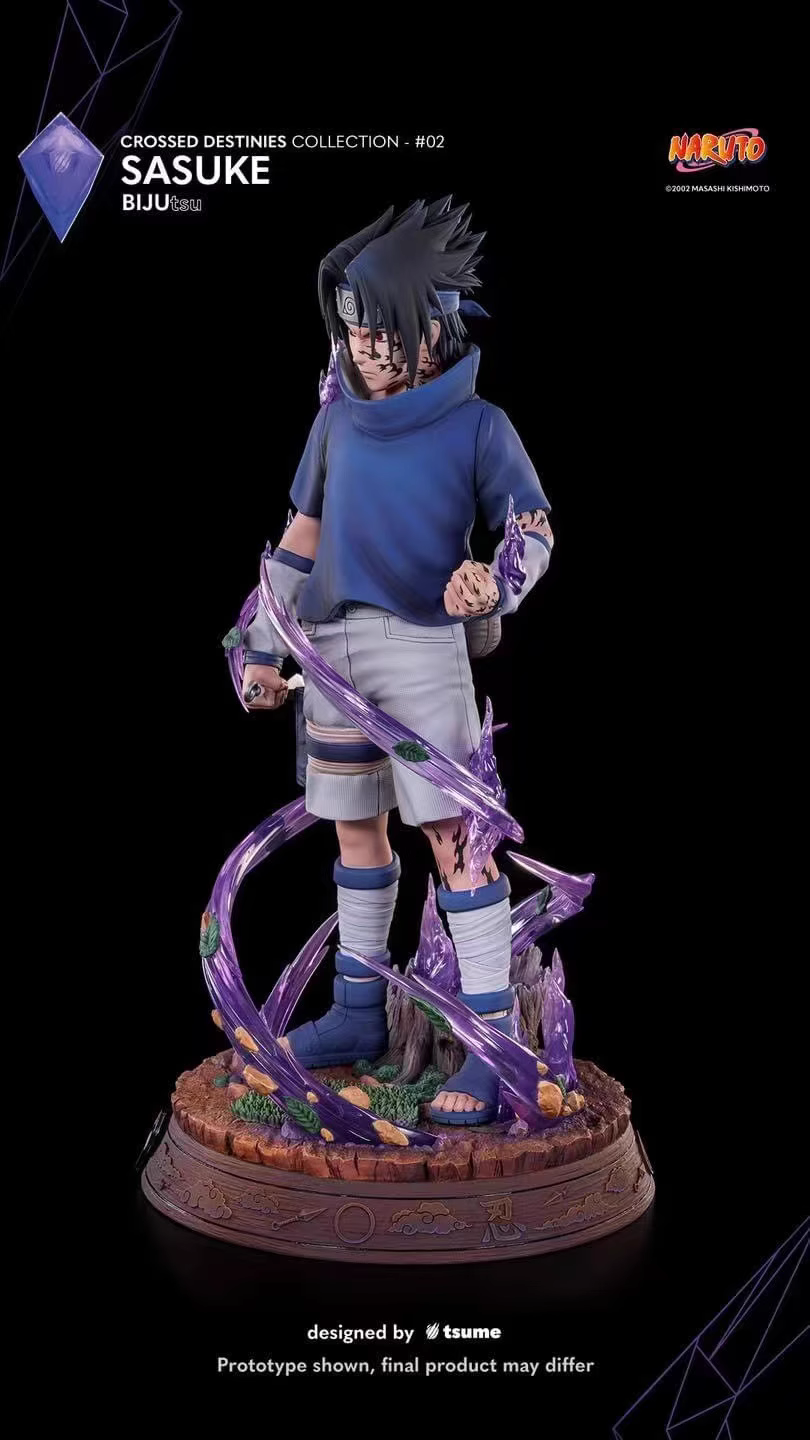 【Pre-sale】1/4 Scale Uchiha Sasuke & Uzumaki Naruto-TSUME BIJUtsu studio