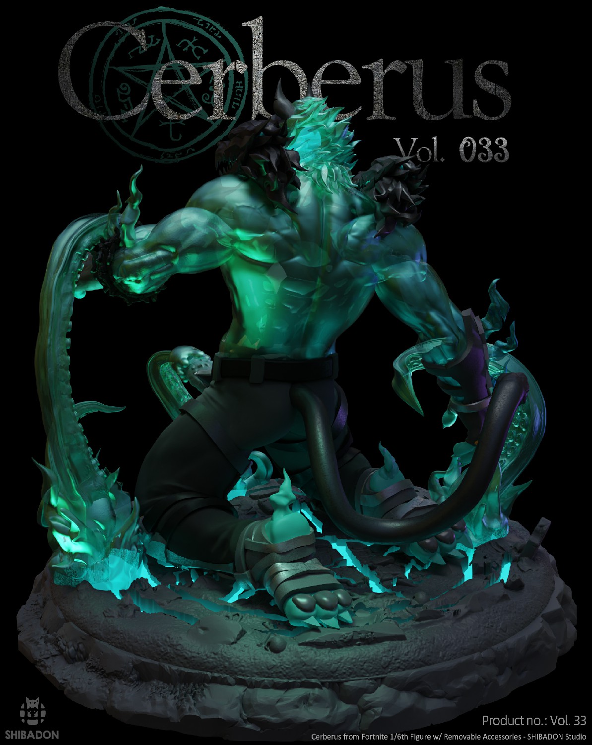 【Sold out】1/6 Scale Cerberus-Other Series-Shibadon Studio