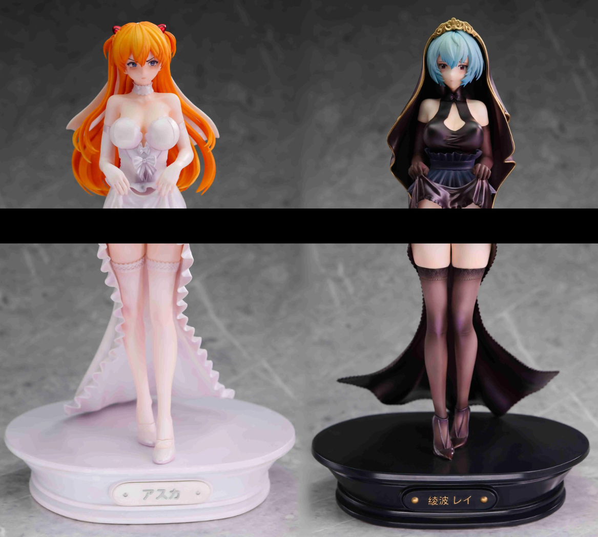 【Pre-sale】1/5 Scale Asuka Langley Soryu & Ayanami Rei-EVA-Dolphin Studio