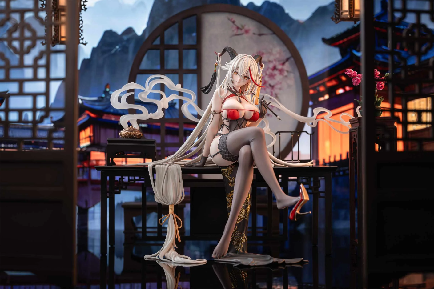 【Pre-sale】1/6 Scale Golden Dragon Among Auspicious Clouds Ver. KMS Ägir-Azur Lane-AniGame Studio