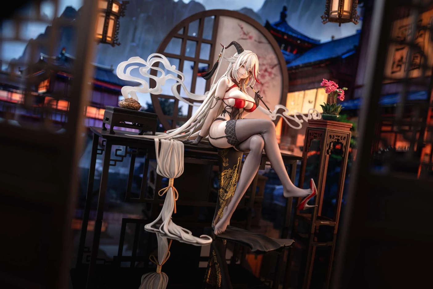 【Pre-sale】1/6 Scale Golden Dragon Among Auspicious Clouds Ver. KMS Ägir-Azur Lane-AniGame Studio