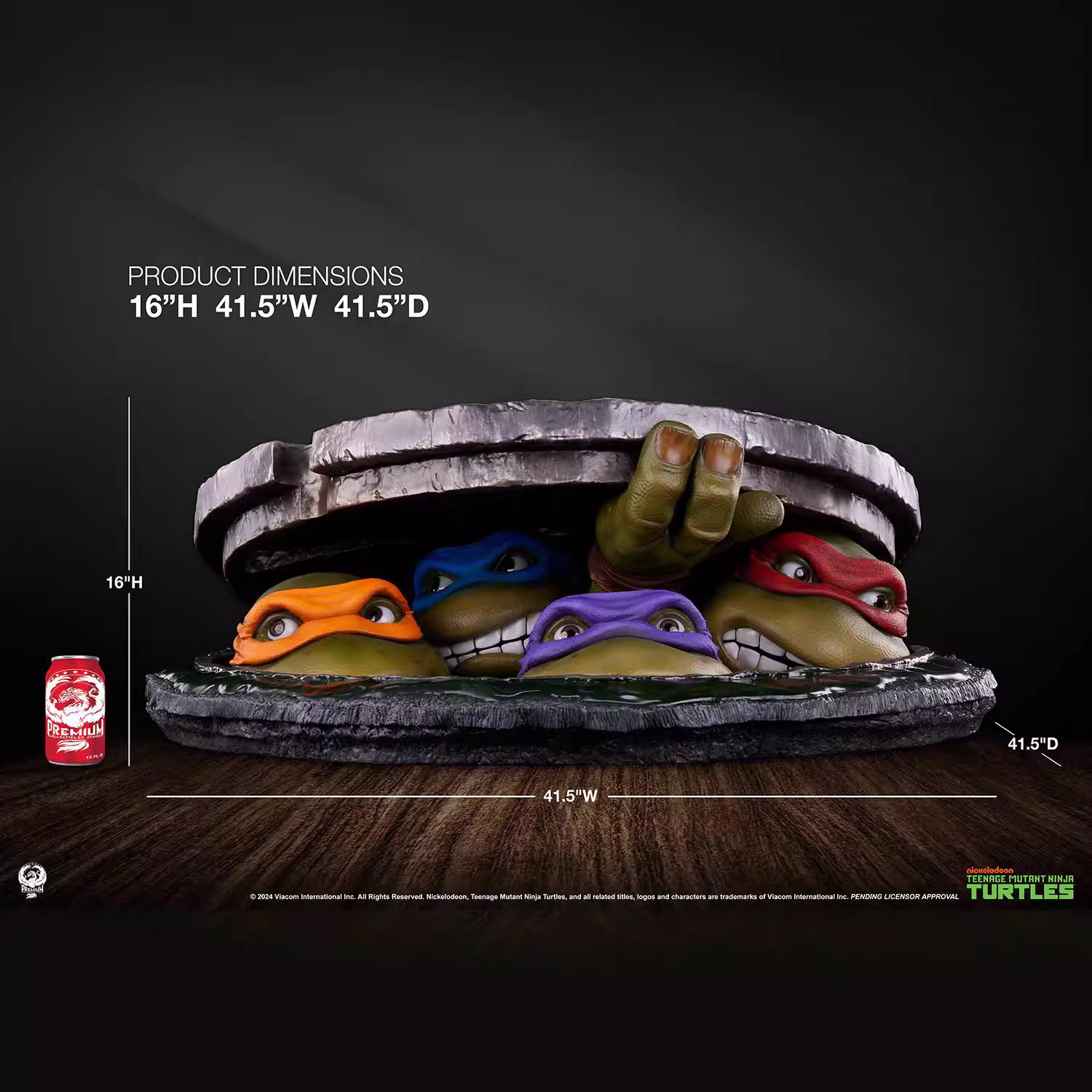 【Pre-sale】1/1 Scale Sewer Well Cover Teenage Mutant Ninja Turtles-Other Series-Sideshow Studio