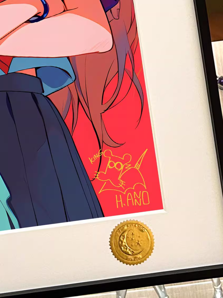 【Pre-sale】Decorative Painting of Angry Asuka Langley Soryu-EVA-XingKong Studio