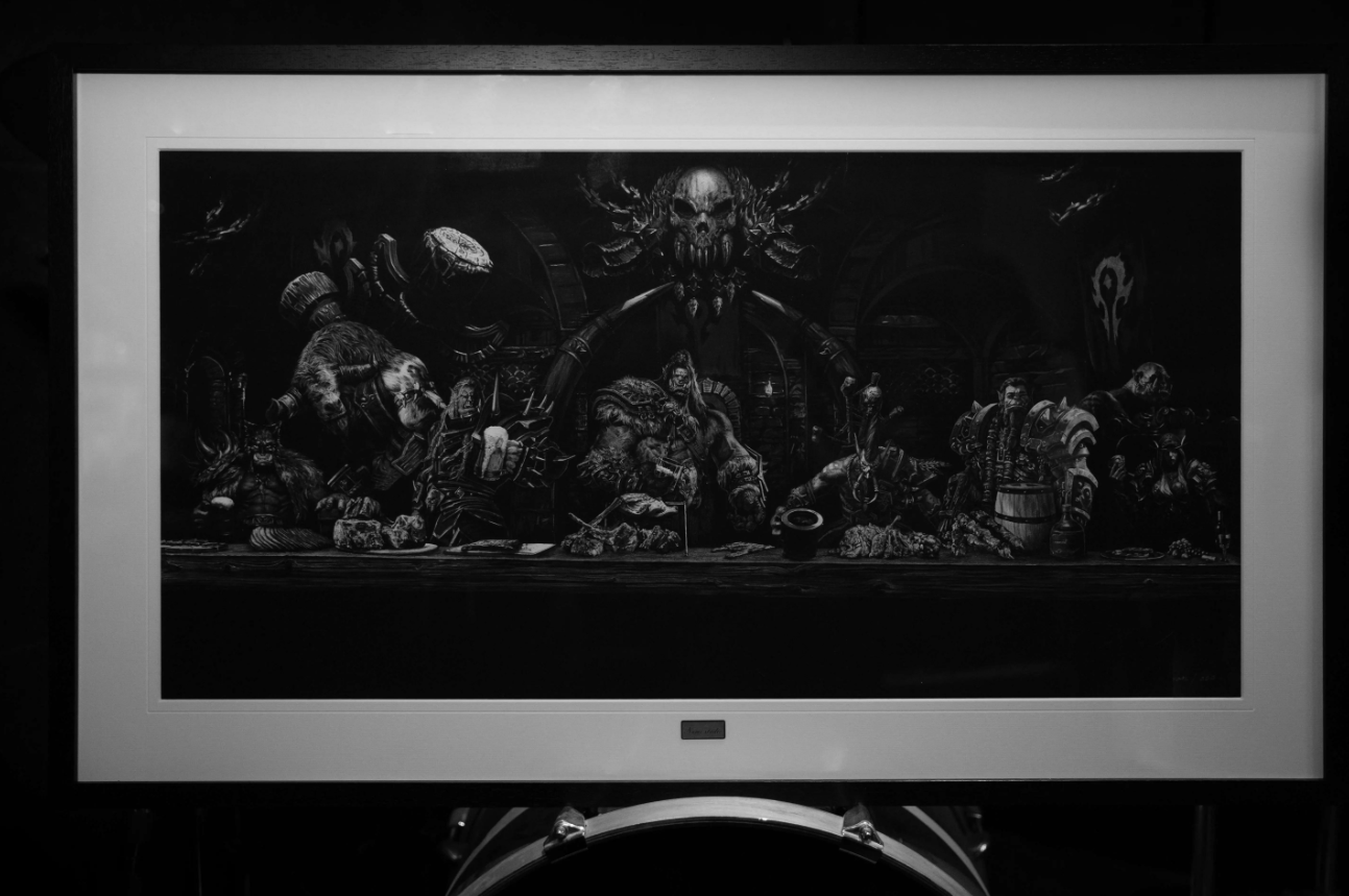 【In stock】Decorative Painting of WOW Tribal Version The Last Supper-World of Warcraft-Nami Studio
