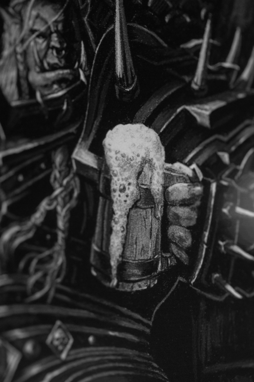 【In stock】Decorative Painting of WOW Tribal Version The Last Supper-World of Warcraft-Nami Studio