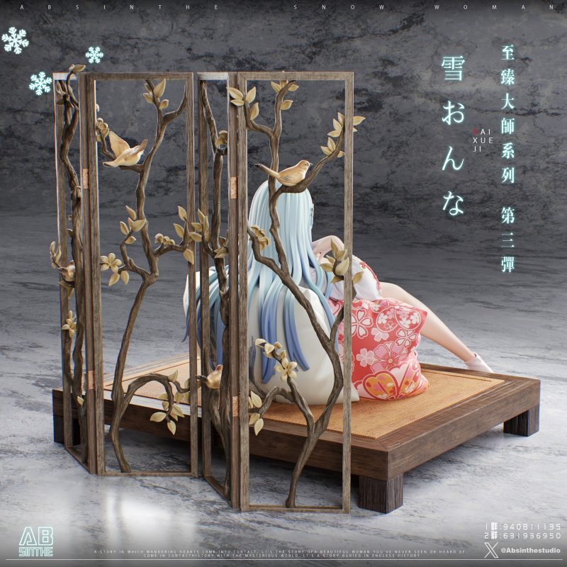 【Pre-sale】1/4 Scale Snow Girl Bishōjo mangekyō Yukionna-Other Series-ABSinthe Studio