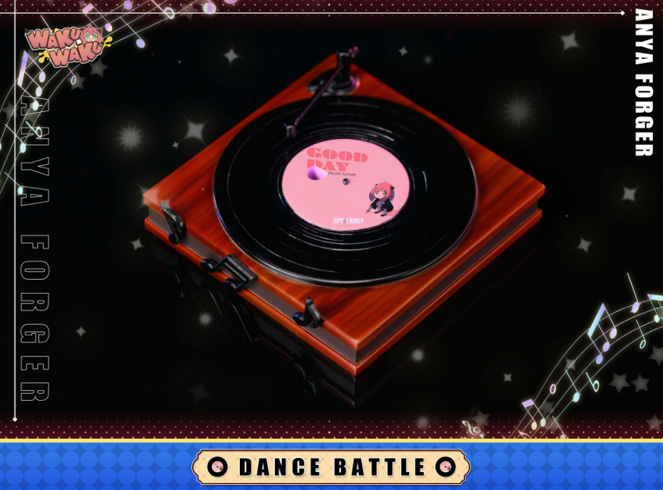 【Pre-sale】Phonograph Pink Girl Anya Forger-WakuWaku Studio