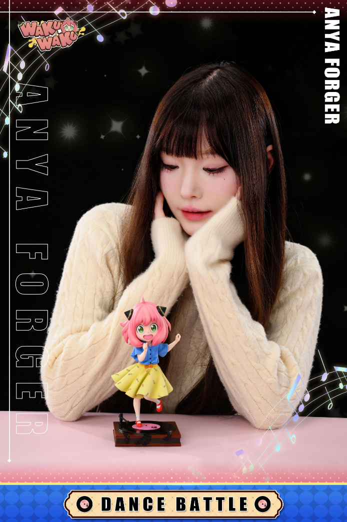 【Pre-sale】Phonograph Pink Girl Anya Forger-WakuWaku Studio