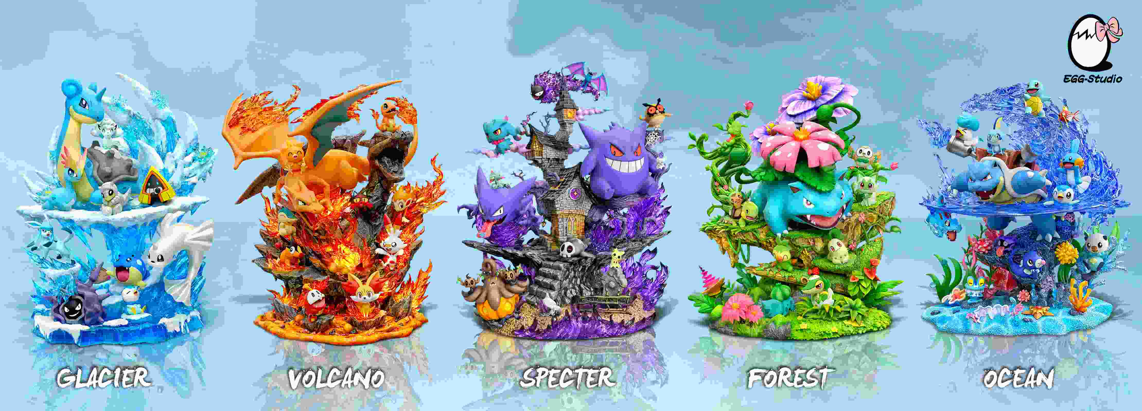 【Sold out】Ghost Type Family-Pokemon-EGG Studio