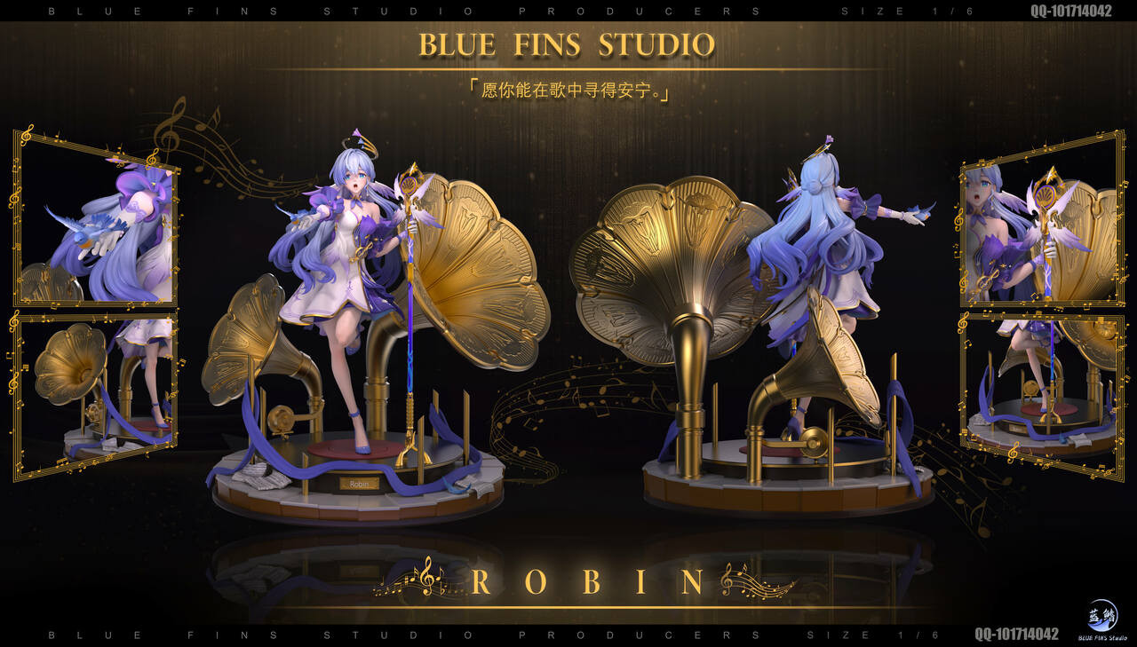 【Pre-sale】1/6 Scale Robin-Honkai: Star Rail-Blue Fins Studio