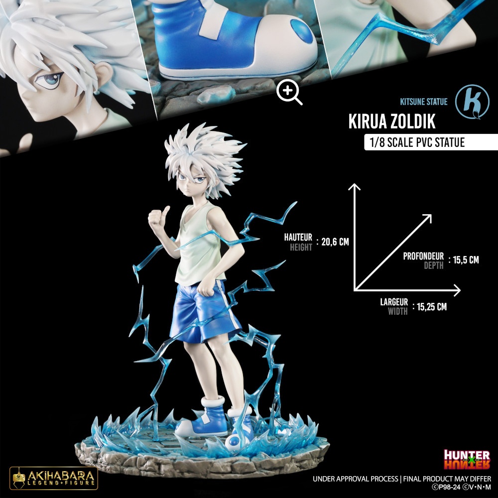 【Pre-sale】1/8 Scale Killua Zoldyck-HUNTER X HUNTER-Kitsune Statue