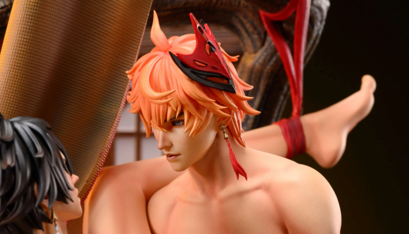 【Sold out】1/4 Scale Zhongli & Tartaglia-Genshin Impact-POWER Studio