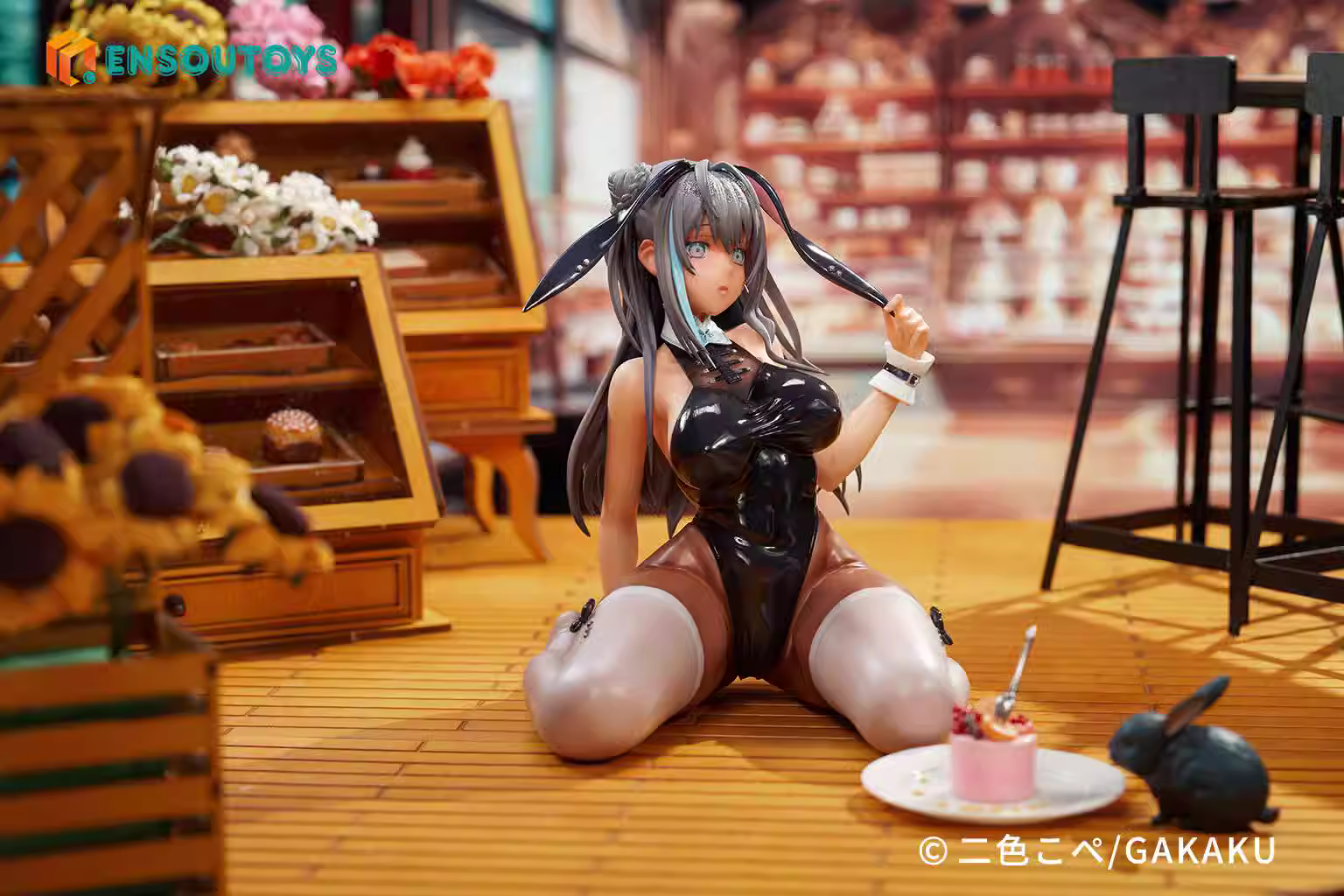 【Pre-sale】1/5 Scale Black Bunny Sexy Girl-Other Series-ENSOUTOYS Studio
