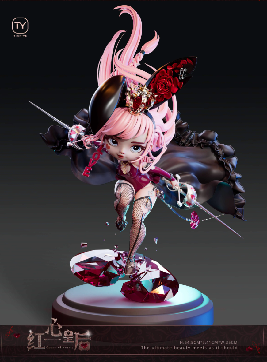 【In stock】Q Version Queen Of Heart-Alice's Adventures in Wonderland-TianYe Studio