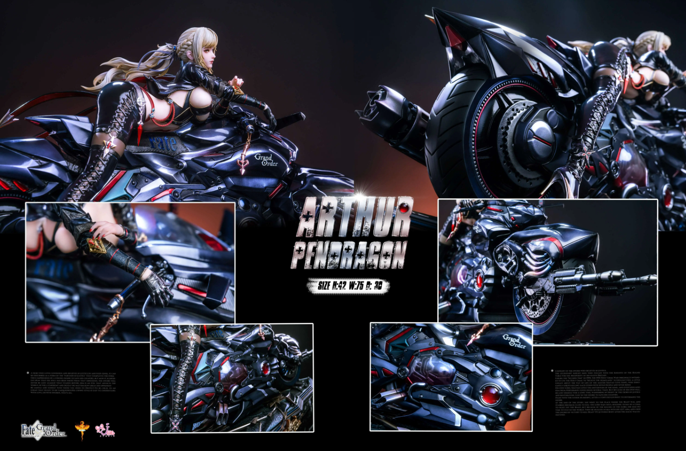 【Pre-sale】1/4 Scale Motorcycle Altria Pendragon-Fate/stay night-DT&UME-Studios