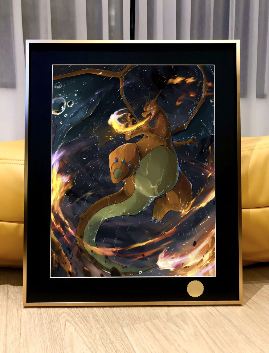 【Pre-sale】Decorative Painting of Charizard-Pokemon-XingKong Studio