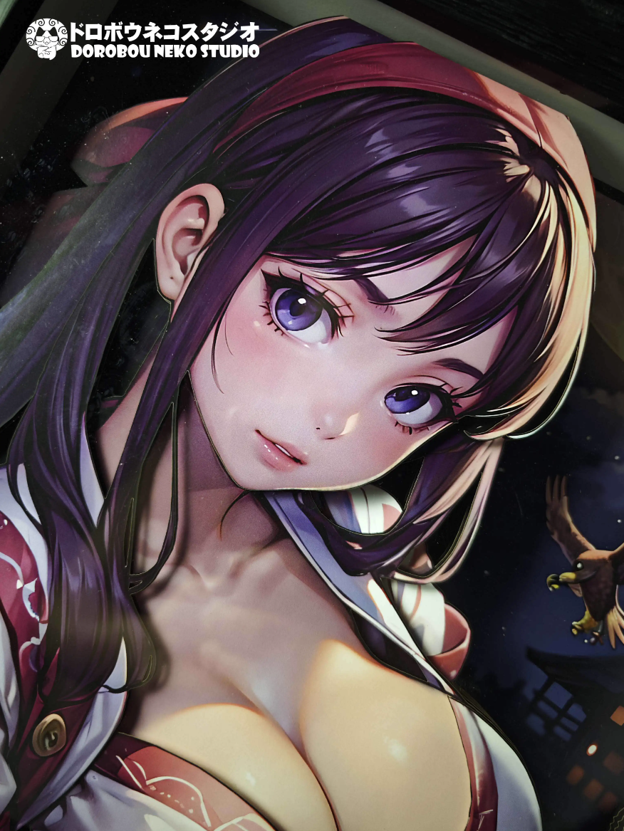 【In stock】DSMG-089 Decorative Painting of Nako Ruru-Samurai Shodown / Samurai Spirits-Dorobou Neko Studio