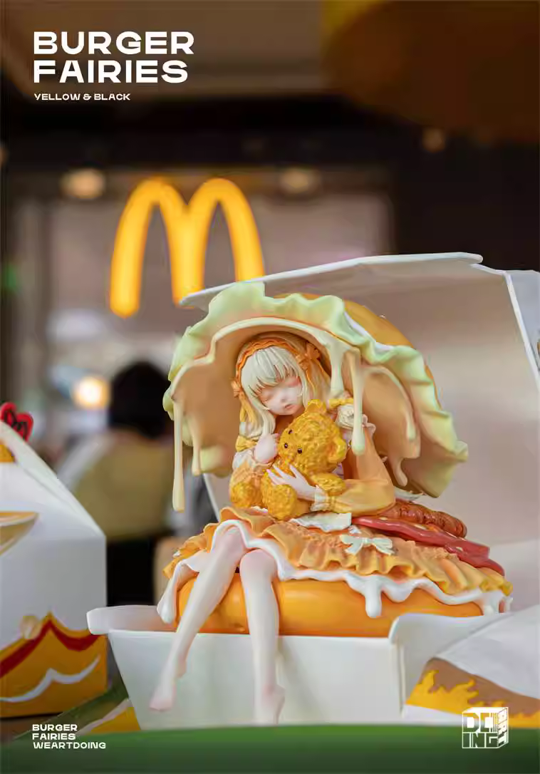 【Sold out】The Sleeping Beauty-Burger Fairies-Original Design-WeArtDoing