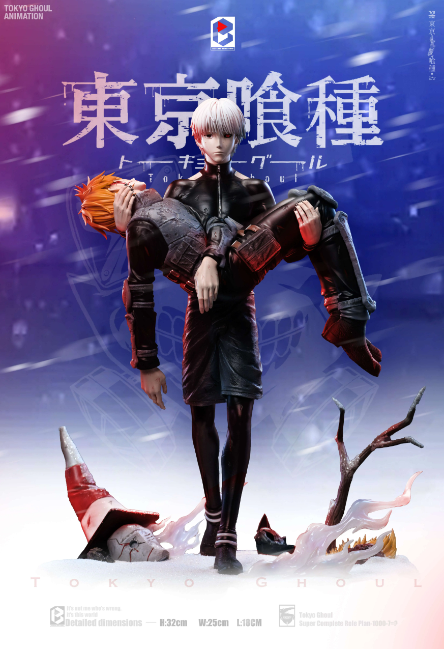 【Sold out】1/6 Scale Ken Kaneki & Nagachika Hideyoshi-BW Studio