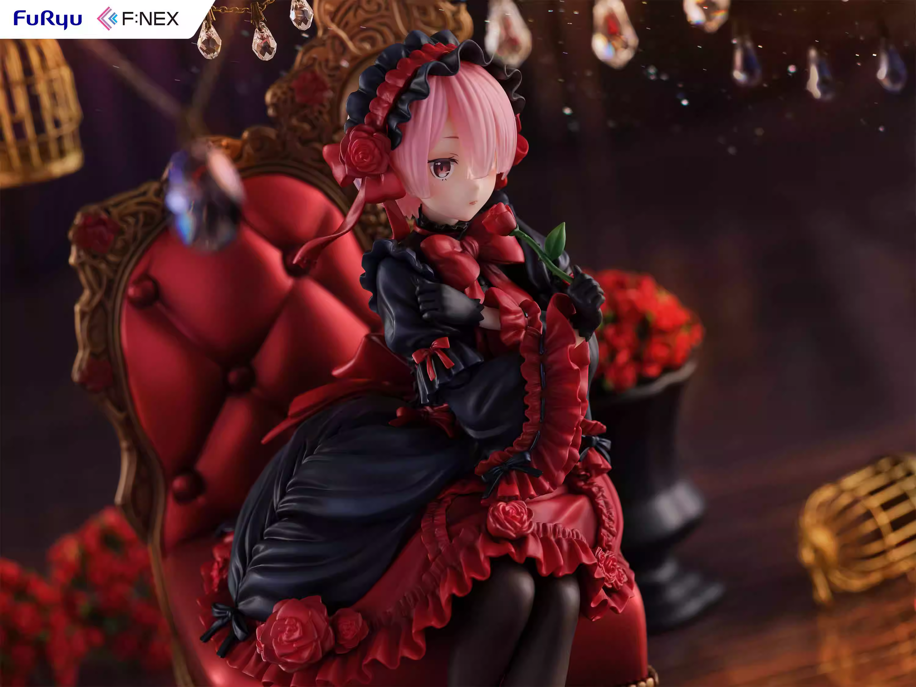 【In stock】1/7 Scale Gothic Ver Rem & Ram-Re:Starting Life From Zero in a Different World-F:NEX Studio