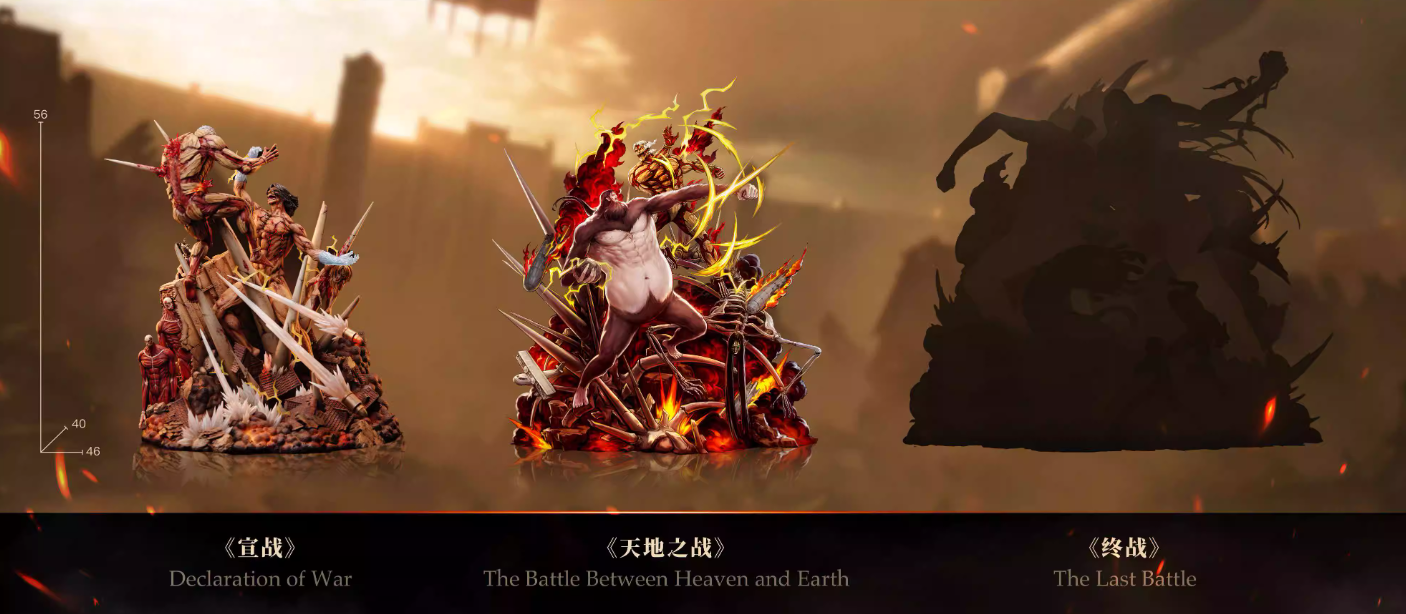 【Pre-sale】Giant Battle Series Declaration of War-Attack on Titan-ZaoHua Studio